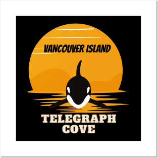 Telegraph Cove - Orcas - Vancouver Island Posters and Art